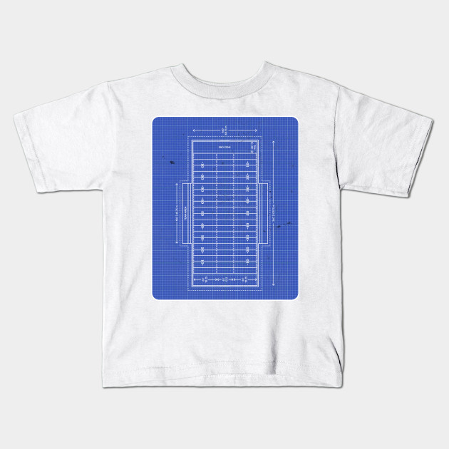 American Football Pitch Blueprint